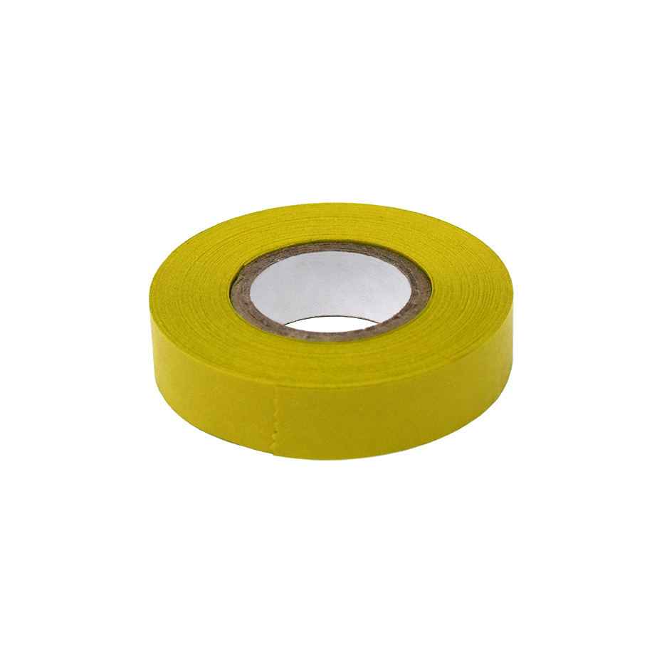 Globe Scientific Labeling Tape, 1/2" x 500" per Roll, 6 Rolls/Box, Yellow 